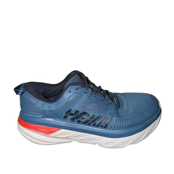 Hoka Bondi 7 Men\'s Blue Running Shoe size 8.5 main image 5